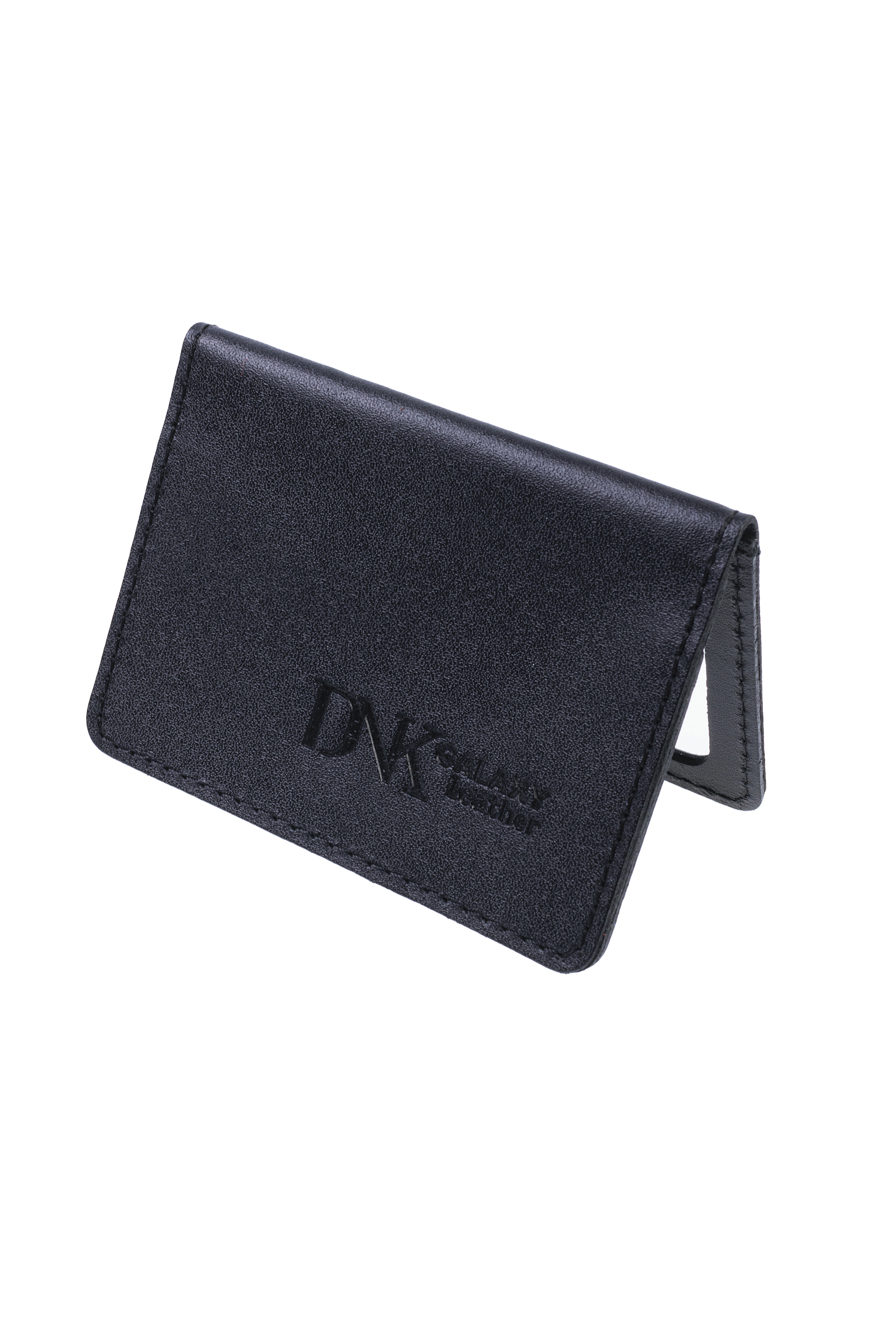 Шкіряна міні обкладинка для документів (ID-паспорт) DNK mini okno R чорна Шкіряна міні обкладинка для документів (ID-паспорт) DNK mini okno R чорна